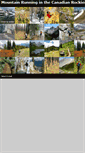 Mobile Screenshot of mtnrunning.ca